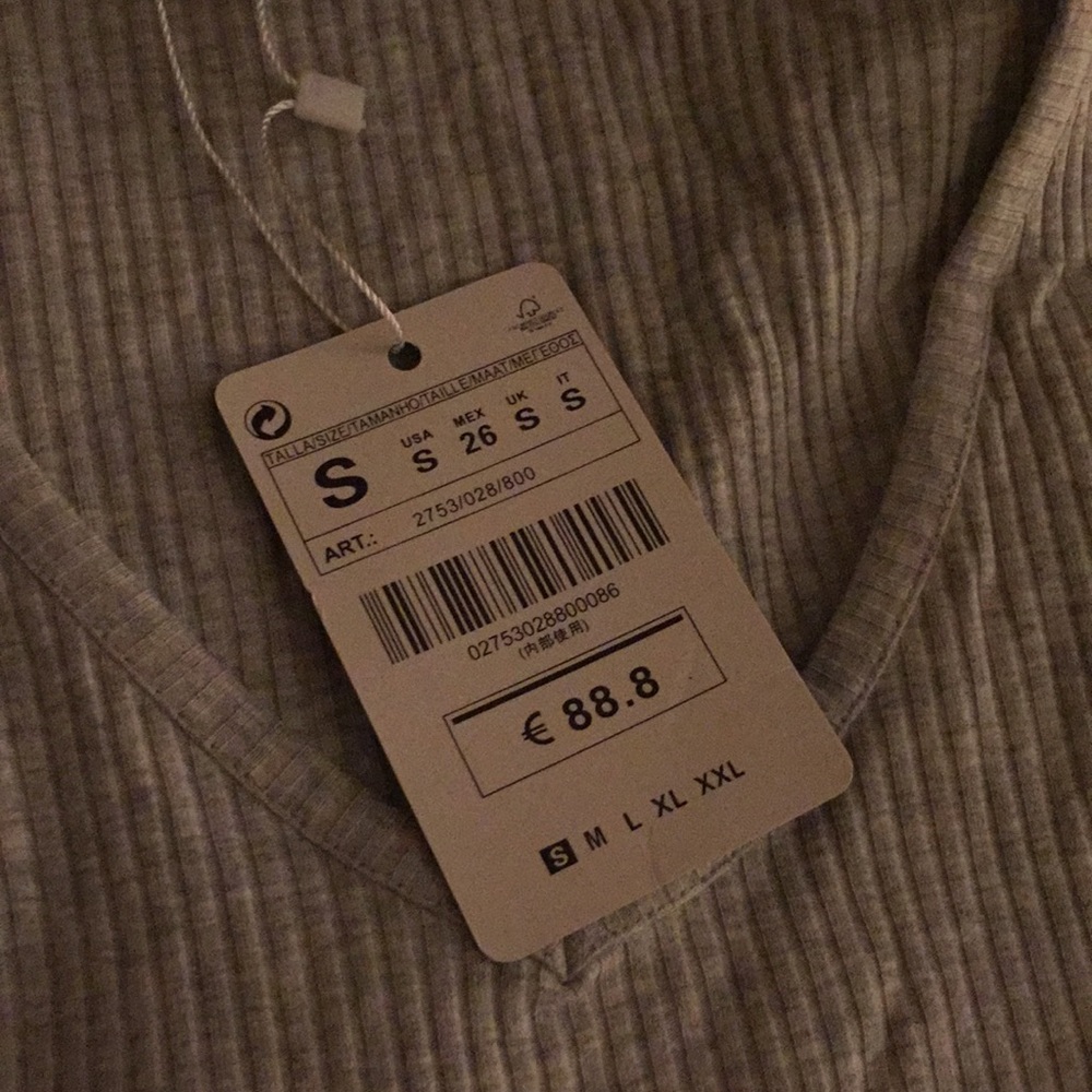 NWT Double Sided Lace-up Top π - Picture 4 of 6